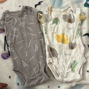 Newborn wear.